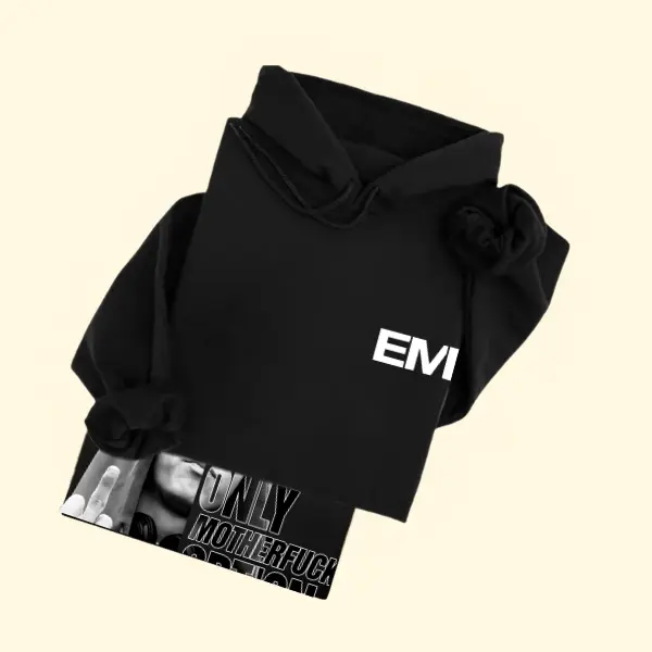 E Music Icon Hoodie, Success Is T-Shirt – Classic Rap Streetwear Unisex Pullover Style