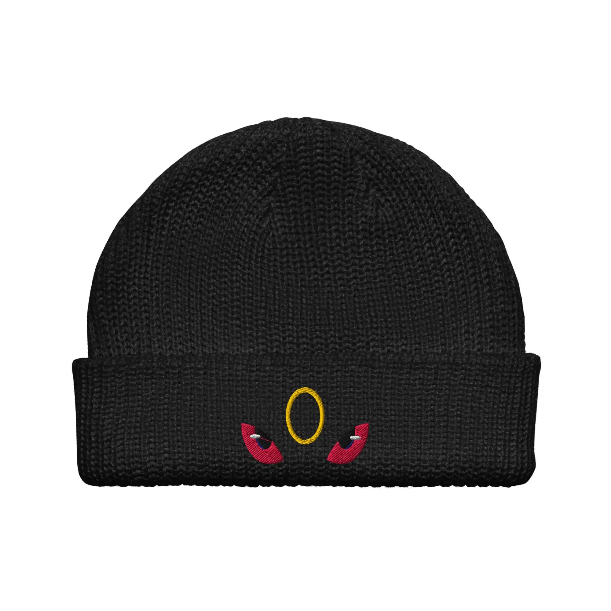 Moon Cat Fisherman Beanie