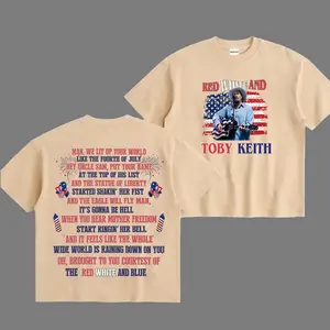 Toby Keiith Courtesy of the Red, White and Blue Shirt, Holiday Sweater, 4th Of July Tee, Toby Keith TShirt