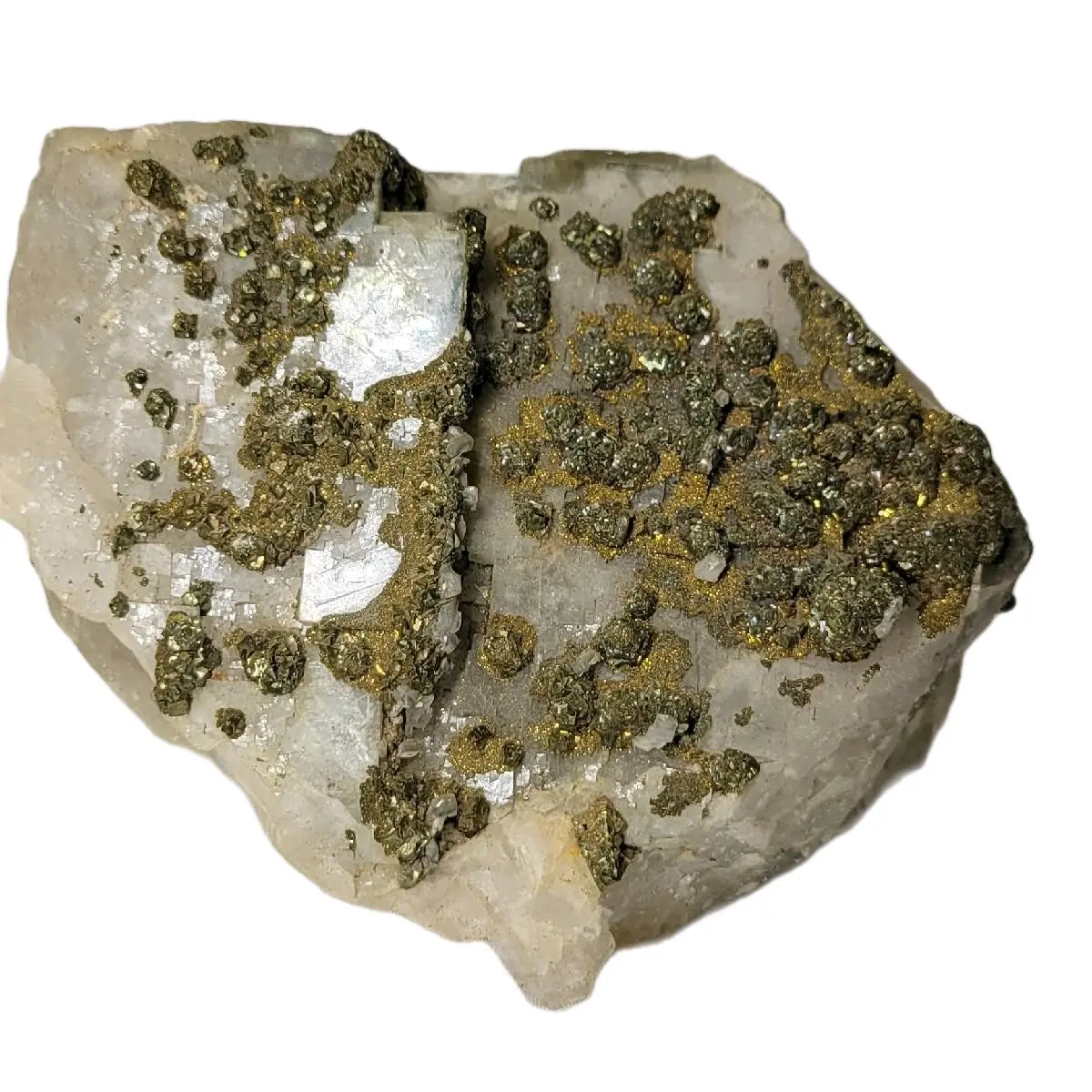 Clear Fluorite with Barite and Botryoidal Chalcopyrite Crystal Specimen Home Ornament Car Pendant Car Pendant Bag Pendant