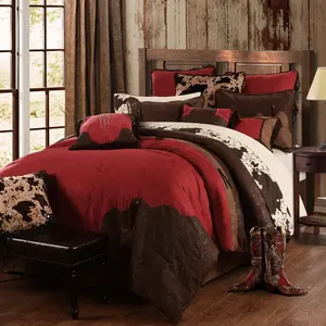 Red Rodeo Comforter Set, Twin Red Rodeo Comforter Set, Twin