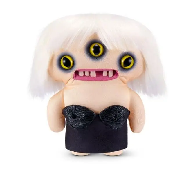 Fuggler Fugg Stars Series 2 9 Inch Plush Collectible Toy (Lady Fugg) by ZURU Featuring Funny Ugly Monster Design with Wild Expressions, Unique Personalities, and Chaotic Style for Fans and Collectors