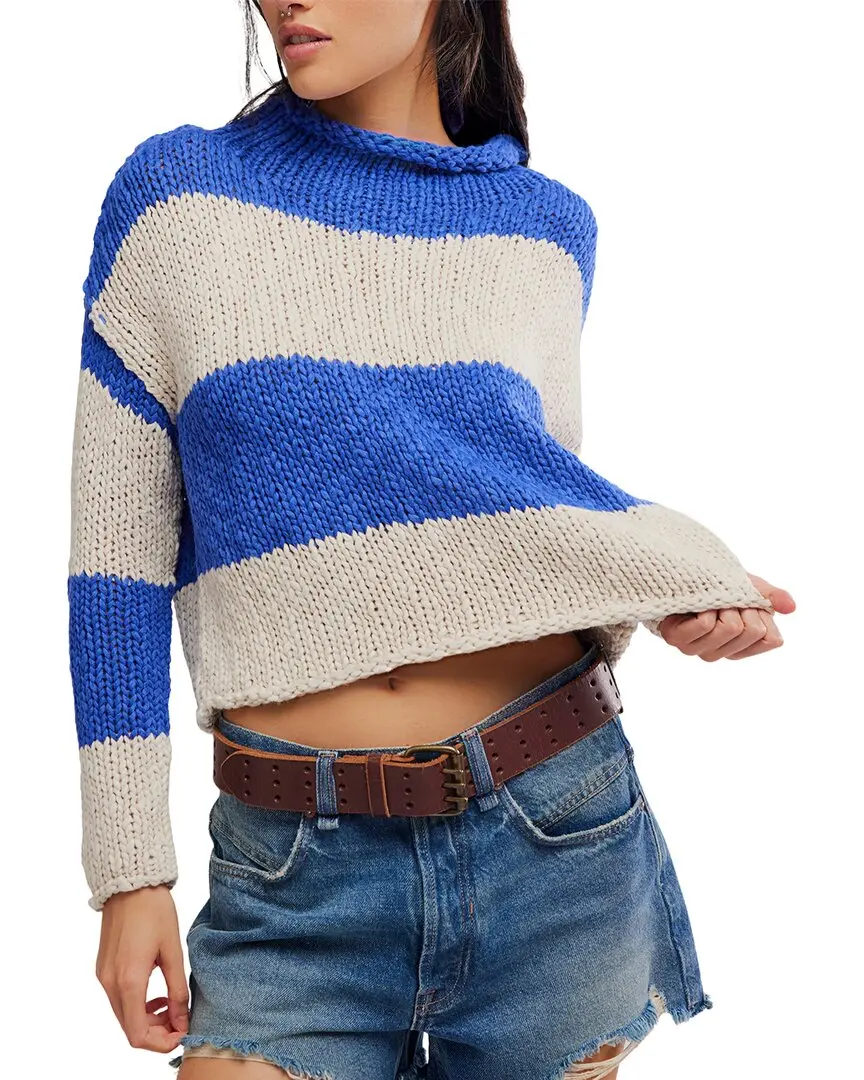 Free People Rugby Stripe Sweater