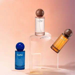 Caché Fragrance | Bleu Suprême + Salée Secret + Cèdre Céleste | Ocean Mist Essentials  | Eau De Parfum (3 x 1.7oz / 50ml)