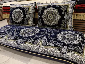 Luxury DARK NAVY Afghan Toshak Cover Set N05 | Velvet High Quality | Custom Made Toshak Set