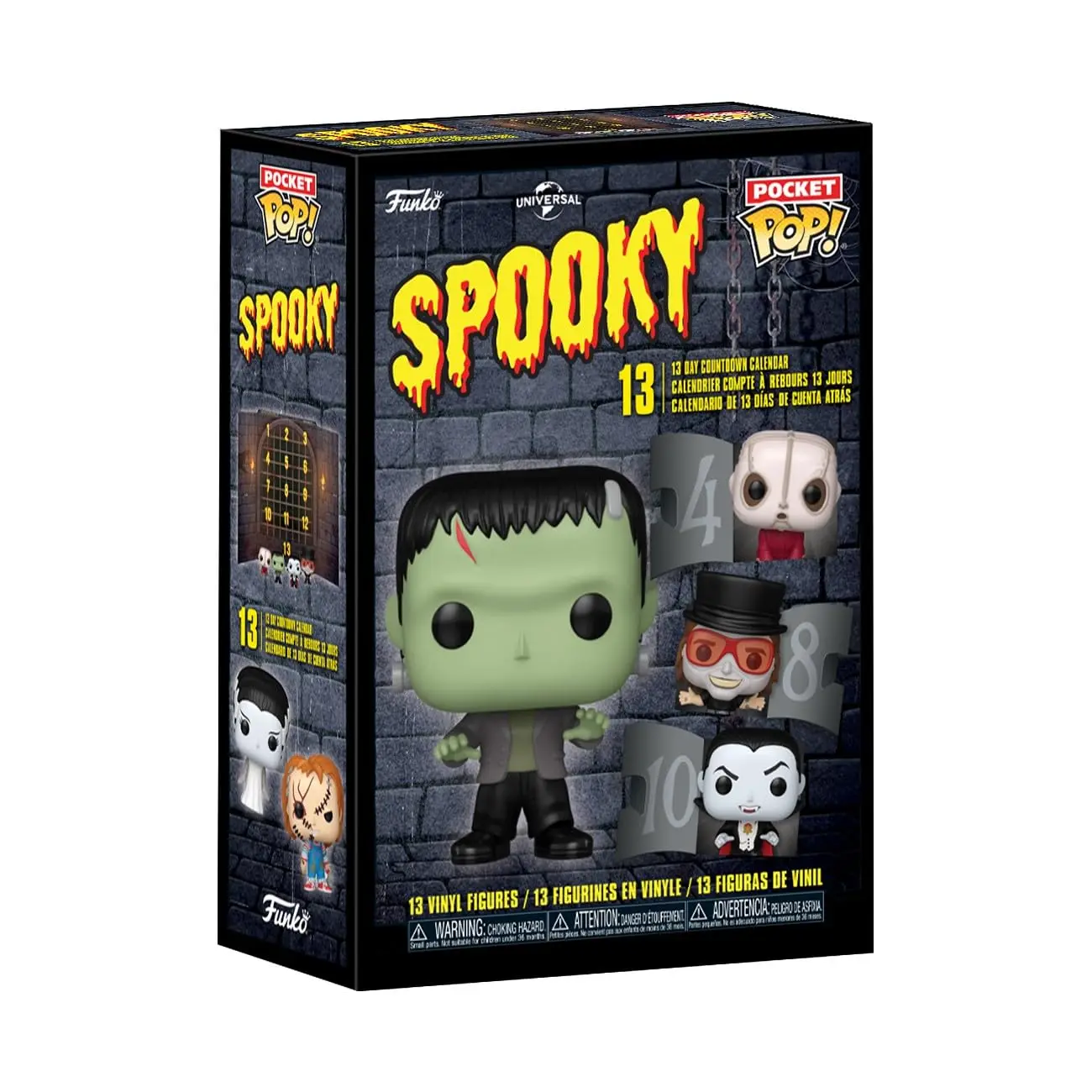 Funko Pop! Pocket Pop Countdown Calendar: 13-day Spooky Countdown Funko Pop! Pocket Pop Countdown Calendar: 13-day Spooky Countdown