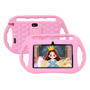 Veidoo 7 inch Android Kids Tablet 32GB WiFi IPS Eye-protection Screen with Silicone Case Gaming Educational Tablet for Boys Girl