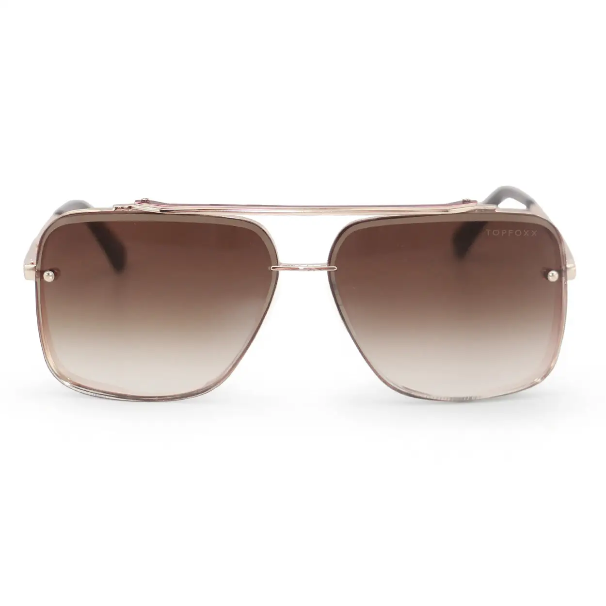 Smaller Bella Coffee - Tangle Free Aviator Sunglasses