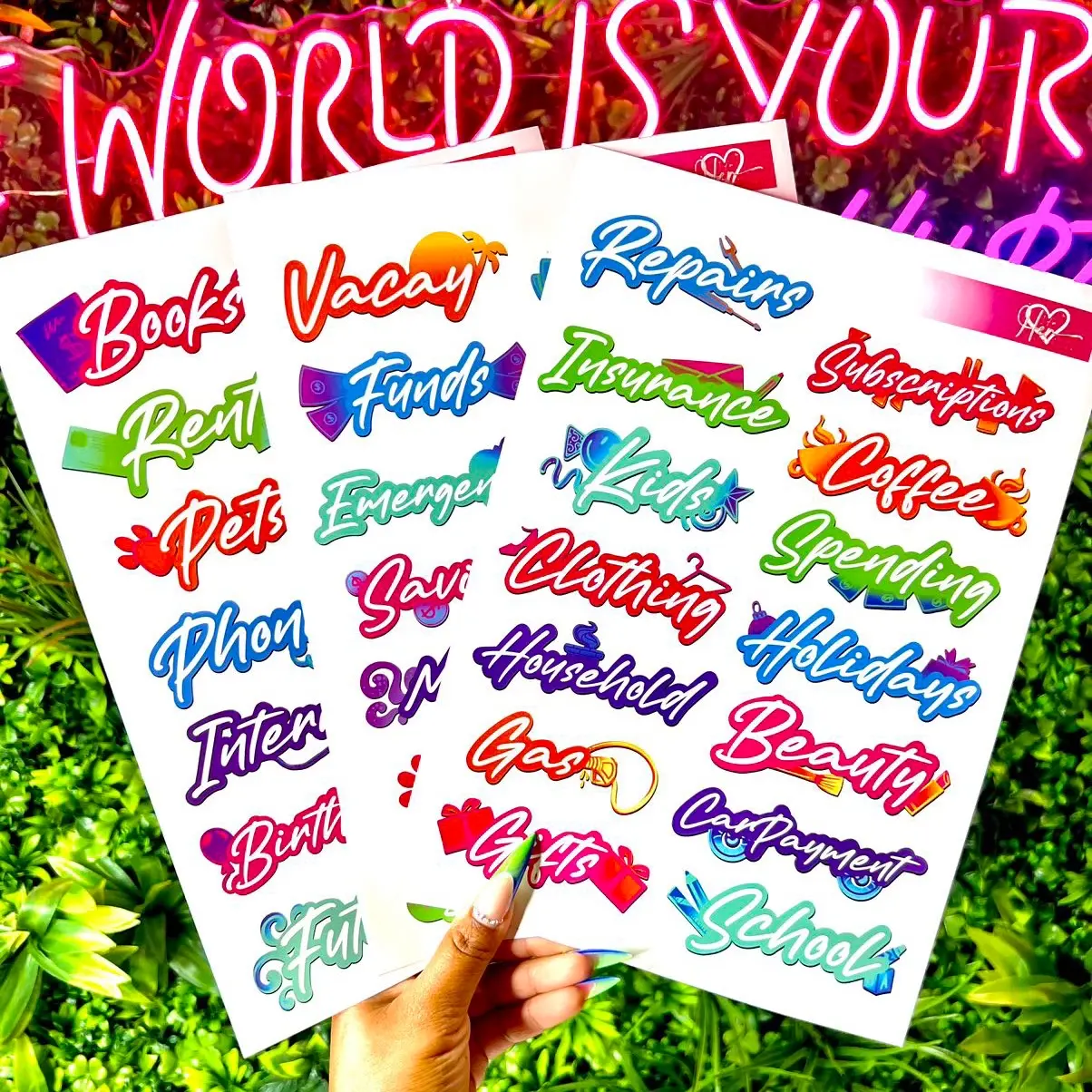 Her Luxe Wallet Envelope Labels