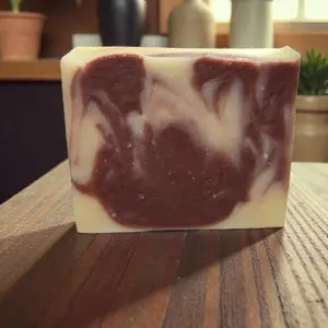 Sunny Pure Goat Milk Soap 4 oz Bar with Natural Olive, Coconut, Castor Oils & Sweet Orange Patchouli Ylang-Ylang Essential Oils Gentle  Cleanser Body Care