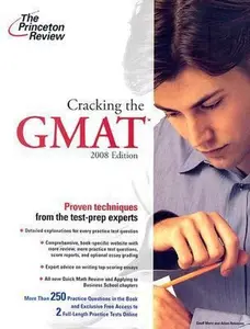 USED-Cracking the GMAT, 2008 Edition (Graduate School Test Preparation) by Princeton Review (Paperback)
