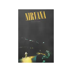 Nirvana Vintage Concert Music Poster