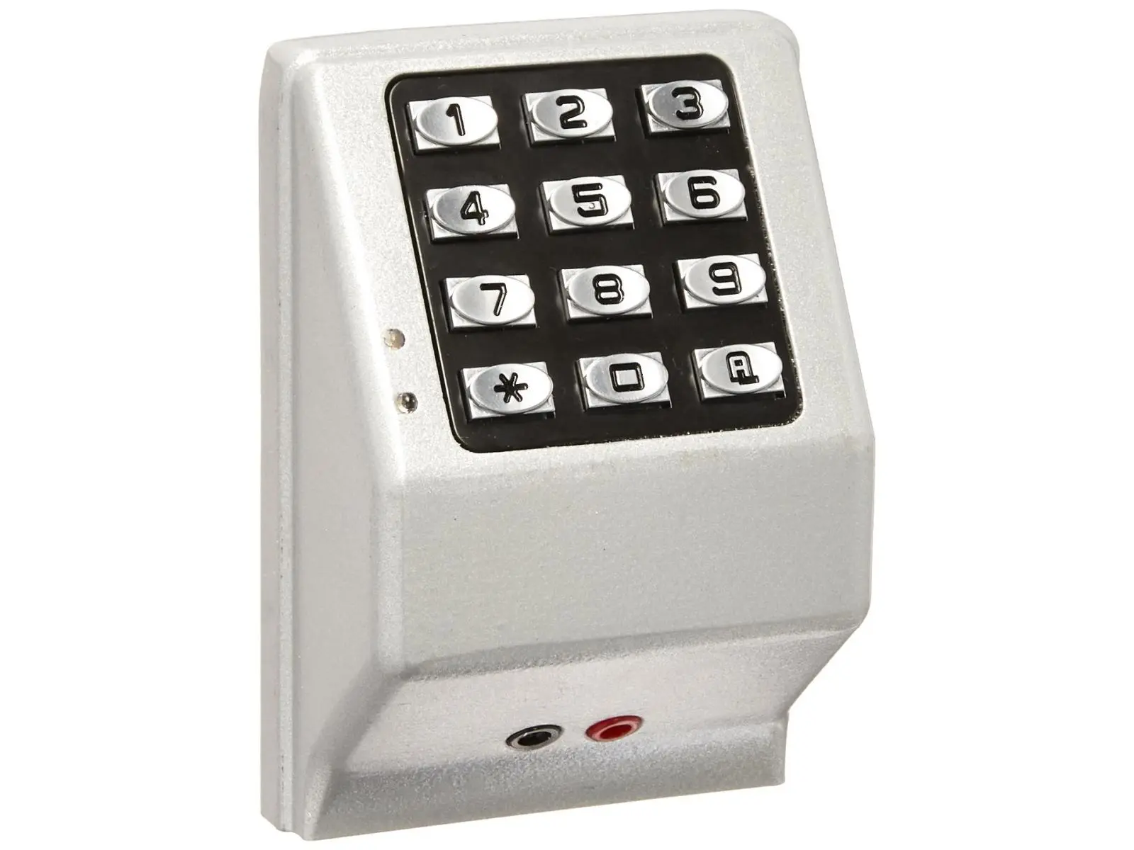 Alarm Lock Trilogy Electronic Lock with Digital Keypad, Metallic Silver Access Control Device