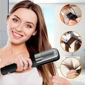 Rechargeable Wireless Hair Trimmer, Split End Trimmer, Damaged Hair Removal, Portable USB Charger, Home Use, 500mah Battery Capacity, Split Ends Trimmer