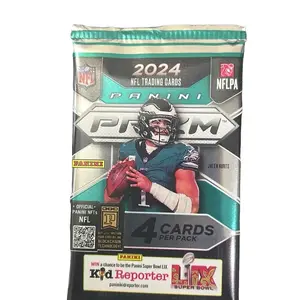 Panini 2024 NFL Prizm Football Single Pack - 4 Cards Per Pack