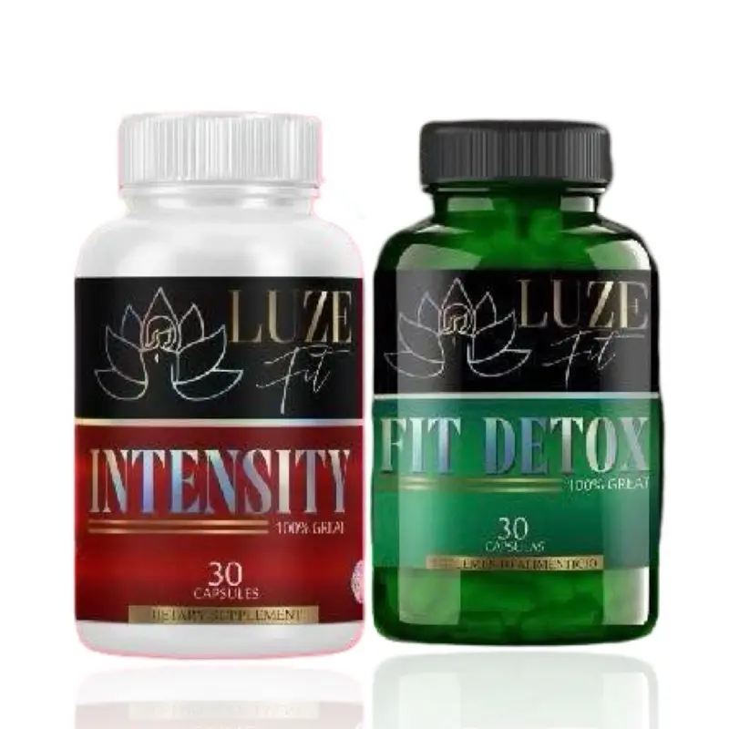 Luze Fit  & Luze Herbal Capsules – KIT 2 Daily Supplement 30 Capsules Dietary Supplements for Immune System & Digestive Health Natural Ingredients