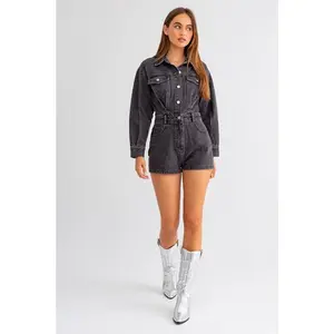 Always Cool Denim Romper