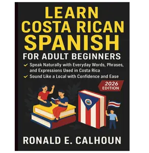 Learn Costa Rican Spanish for Adult Beginners: Speak Naturally with Everyday Words, Phrases, and Expressions Used in Costa Rica — Sound Like a Local with Confidence and Ease