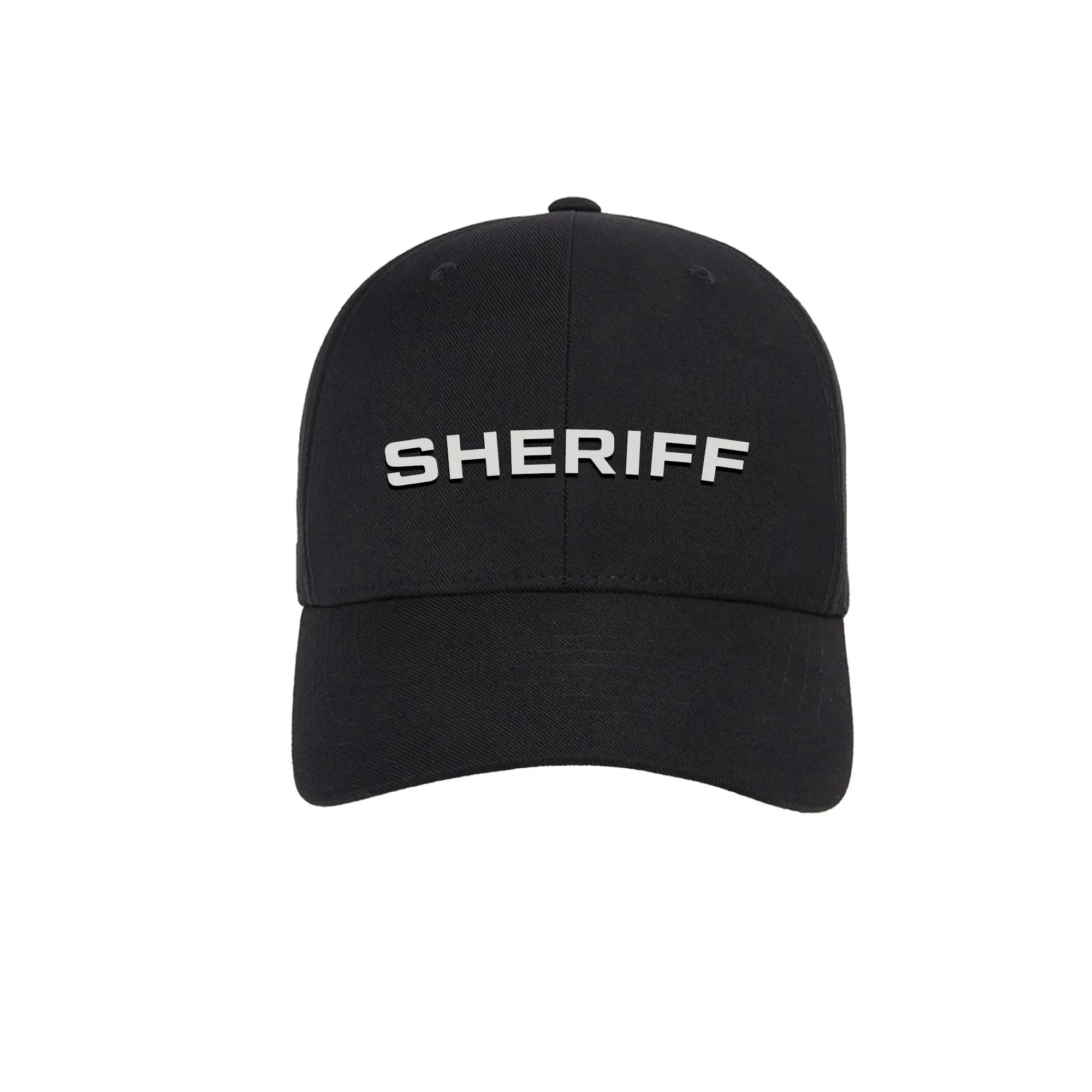 [SHERIFF] Flexfit® Adjustable Cap [BLK/GRY]