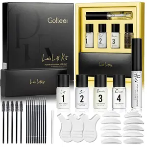 Lash Lift Kit & Brow Lamination Kit Professional Semi-Permanent Eyelash Perm Curling Kit With Detail Instruction Easy For Beginner Achieve Salon-Quality Lash Lift At Home