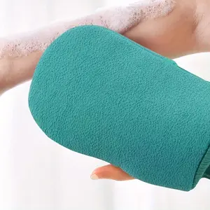 Luxury Exfoliating Bath Mitt, Revitalizes for Glowing Smooth Skin, Gently Scrubs Dead Cells & Impurities, Ideal for Daily Shower Spa Massage