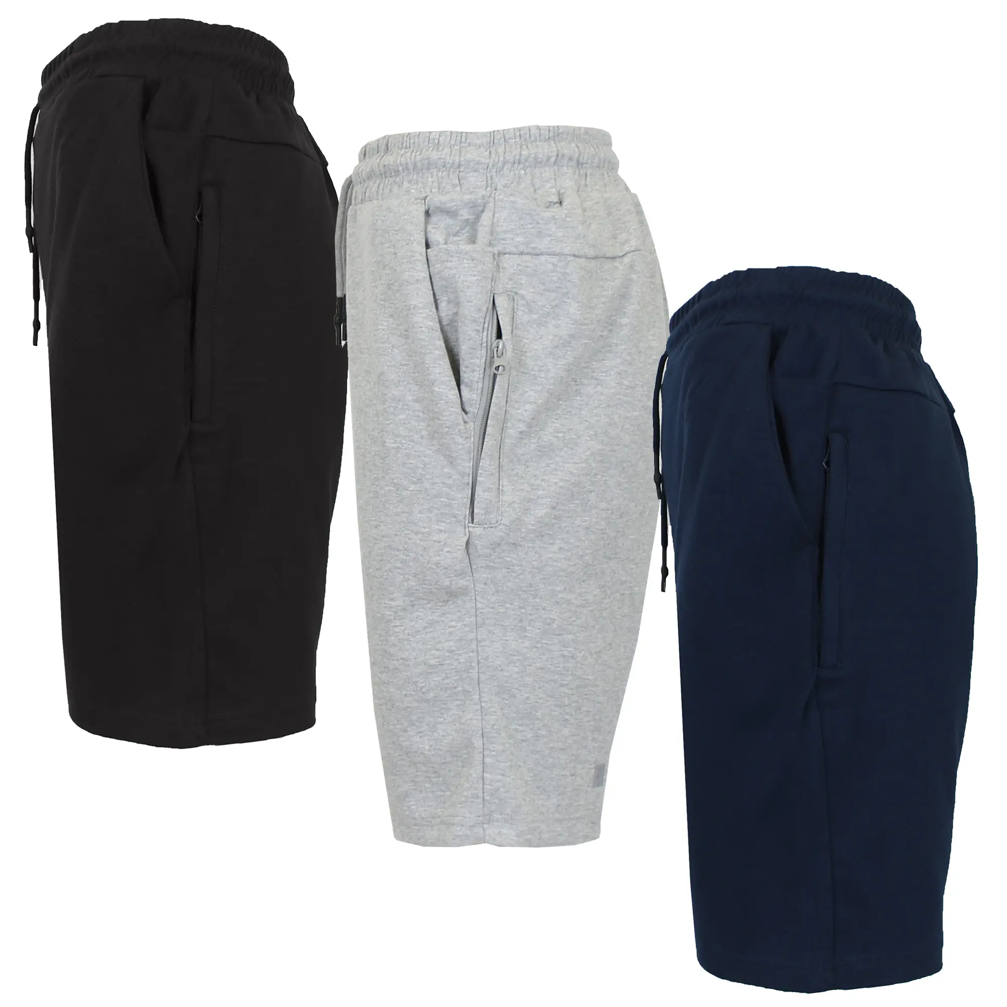 Classic Black & Heather Grey & Navy