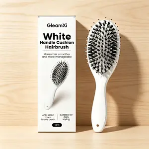 Protective Comb Hair Brush, Fashionable Detangling Comb, Gentle Cushion, Scalp Stimulation, Suitable for All Hair Types, Adults & Teens