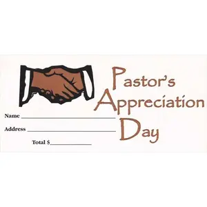 Offering envelope Pastors Appreciation Bill Aa