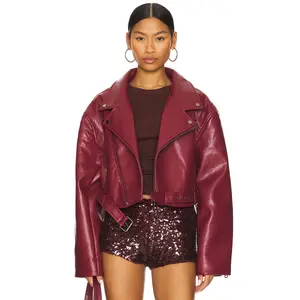 LIONESS Staten Island Jacket in Mulberry
