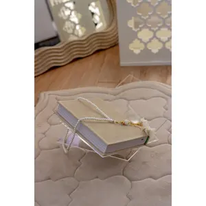 Acrylic Quran Book Holder Stand (quran not included)