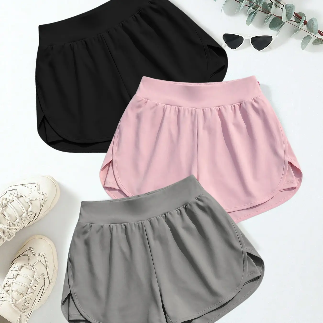 3PCS ( Black+Pink+Grey )