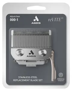 Andis 86010 reVITE Taper Clipper Replacement Stainless Steel Blade