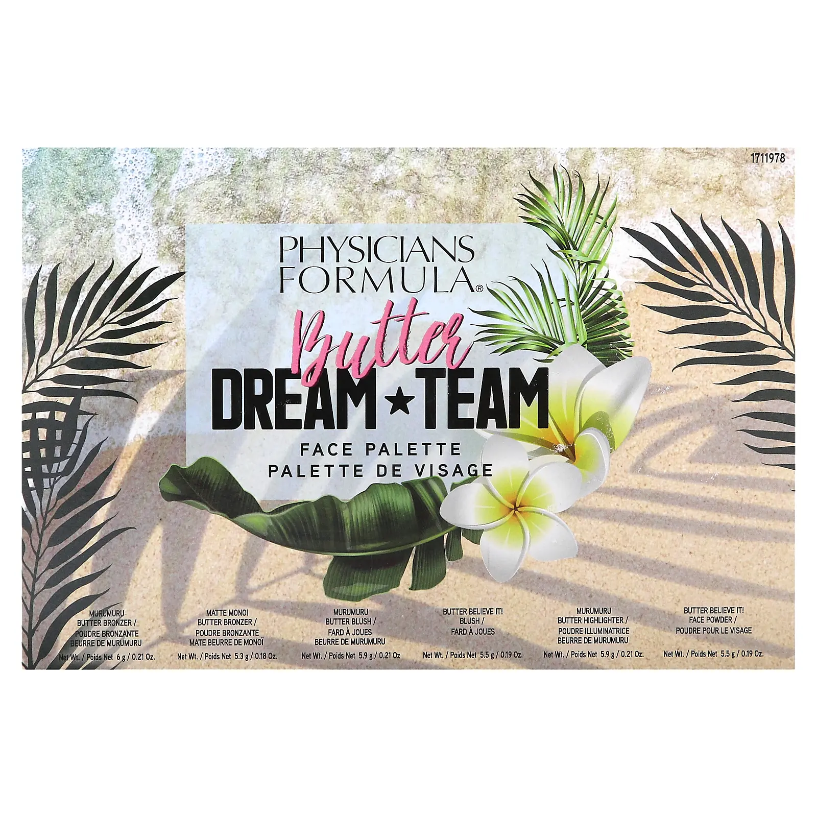 Physicians Formula Butter Dream Team Face Palette, 1 Palette Physicians Formula Butter Dream Team Face Palette, 1 Palette