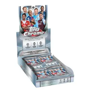 2025/26 Topps Chrome UEFA Club Competitions Soccer Hobby Box