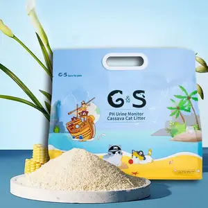 Eco-Friendly Cassava Cat Litter - Natural, Sustainable & Urinary Health Monitoring