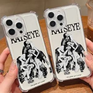 Hot K-KPOP K-KATSEYES Fashion Phone Case Suitable for iPhone 17 16e 16 15 14 13 12 11 Mini Pro Max Air X XR XSMAX 8 7 Plus Anti Fall Shockproof Transparent Soft Back Cover