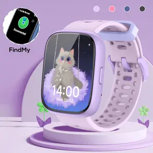 SIMSONLAB 1.83 Inch Kids Smart Watch with IP68 Waterproof, Findmy function, 80+ Sports Modes, Activity Tracking, Mini Games, Timing, Flashlight, For Boys and Girls Perfect Holiday Gift, ideal gift