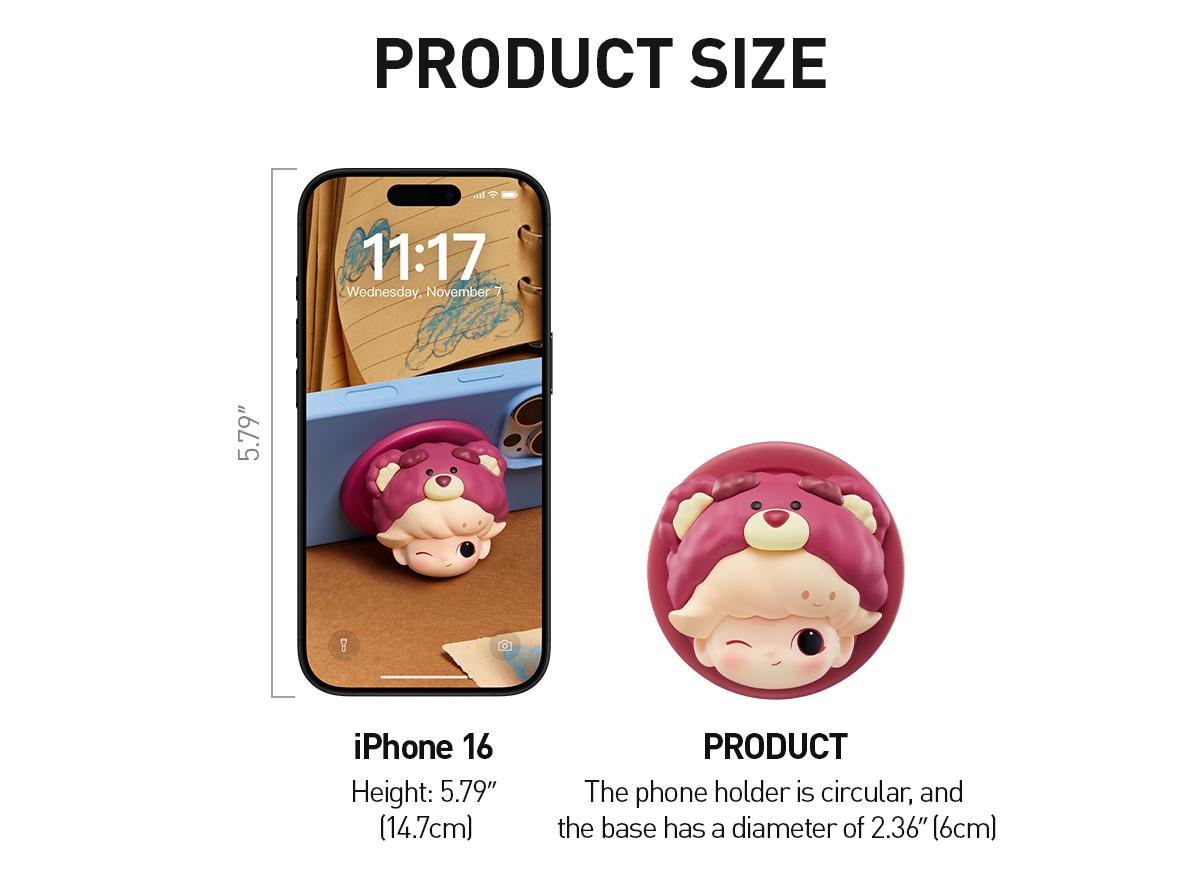 POP MART DIMOO WORLD × PIXAR Series-Magnetic Phone Holder Blind Box[ship by Aug. 5th]