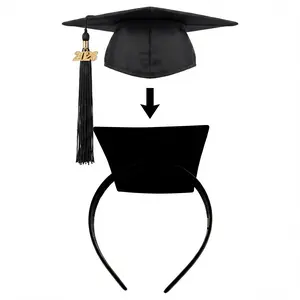 Grad Cap Helper Headband, Easy DIY Kit with Adhesive Pad to Keep Your Graduation Cap Secure and Stylish, Graduation Ceremony Essential