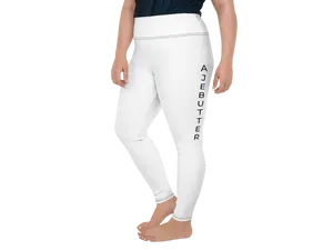 AJEBUTTA-Over Print Plus Size Leggings