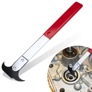 Universal Oil Seal Puller Tool Kit with Dual Hook, Heavy Duty Seal Remover and Installer for Wheel, Grease and Oil Seals