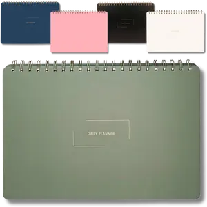 Merely Home | Daily Planner Undated | Durable & Sleek | 8.25" x 11.75" | To Do List Notebook for Work | Simple Design | Planner and Notebook in One homeschool supply