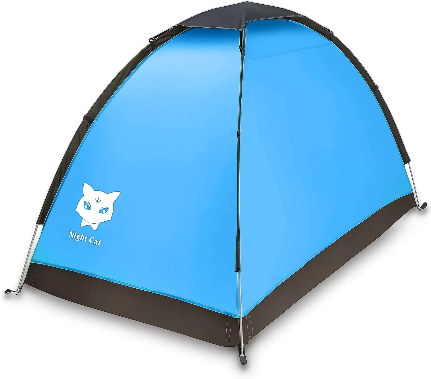 Backpacking Tent for One 1 to 2 Persons Lightweight Waterproof Camping Hiking Tent for Adults Kids Scouts Easy Setup Single Layer 2.2x1.2m