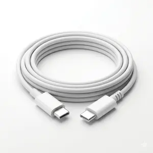 USB-C to USB-C Fast Charge Cable, Compatible with iPhone 15/16/17/Plus/Pro/ProMax, iPad, Android Smartphones, Cellphones & Electronic Mobile Devices