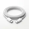 Durable USB-C to USB-C Plastic Charging Cord, Fast Charging Cable for iPhone 15/16/17-Plus/Pro/ProMax, iPad, Android Smartphone & Electronic Mobile Devices