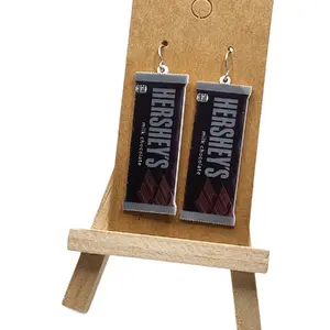 Chocolate Candy Earrings