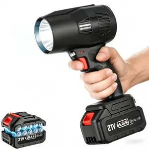 Turbine jet blower, handheld snow blower, household outdoor  Portable cordless electric high-pressure leaf air blower, jet drying blower, jet blower for car drying, leaf and dust blower