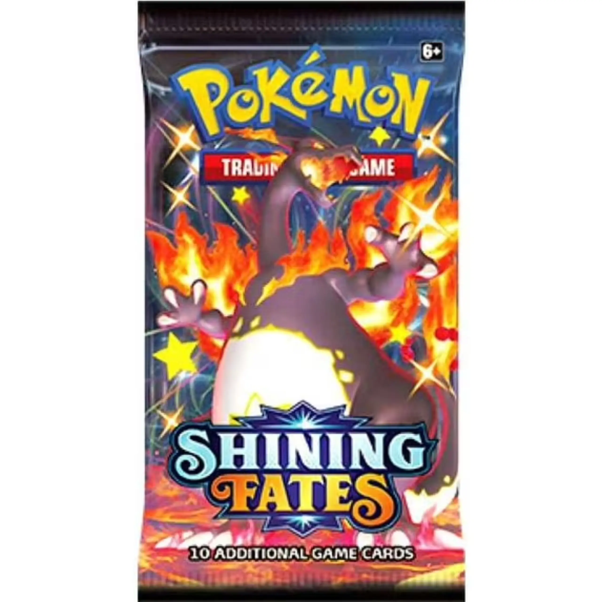 10 x Pokémon Shining Fates Booster Packs 