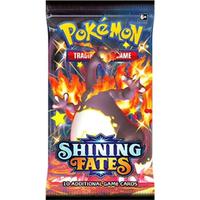 10 x Pokémon Shining Fates Booster Packs 