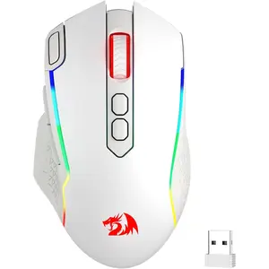 M810 Pro  Gaming , 10000 DPI Wired/  w/Rapid Fire Key, 8 Macro Buttons, 45-Hour Power Capacity and RGB Backlit for PC//Laptop